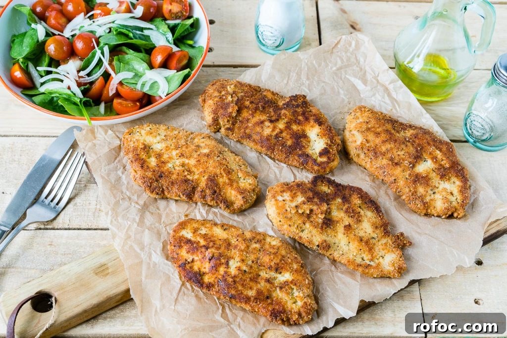 Crispy Grain-Free Chicken Cutlets Everyone Will Love 2 Crispy Chicken Cutlets Recipe