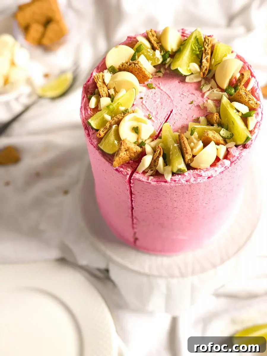Key Lime Pie Cake with Dairy-Free & Gluten-Free Options 2 Key Lime Pie Cake photo