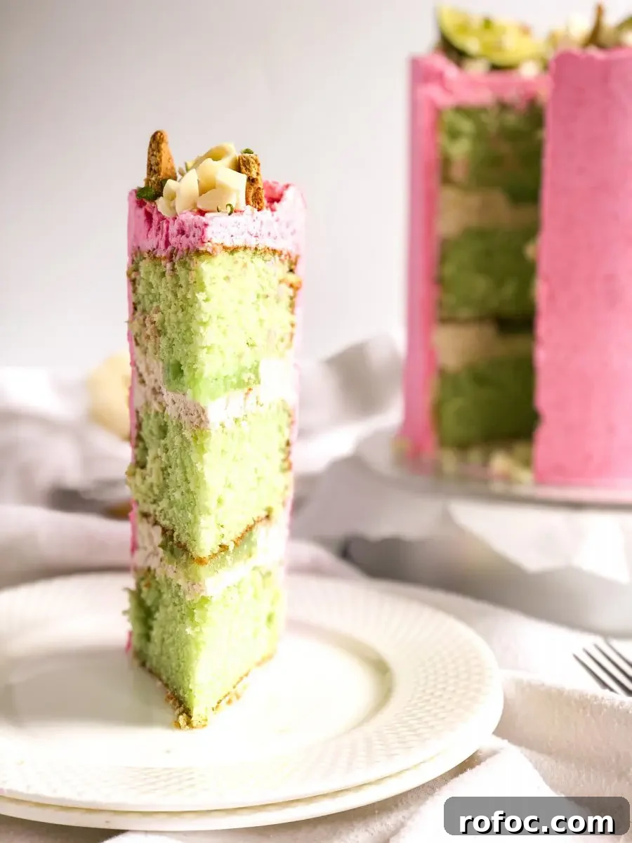 Key Lime Pie Cake with Dairy-Free & Gluten-Free Options 3 Mixing batter