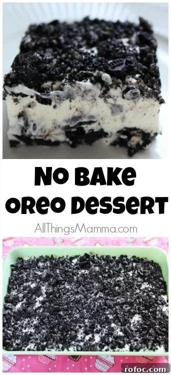 This No-Bake Oreo Dessert is a quick and easy no-bake dessert you're gonna love! 