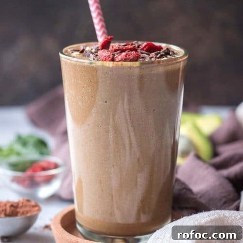 Chocolate Avocado Smoothie featured image