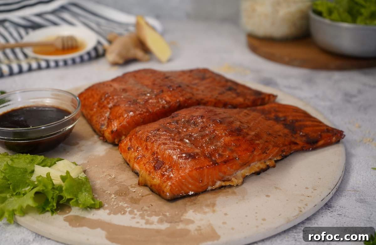 Teriyaki Smoked Salmon Feature
