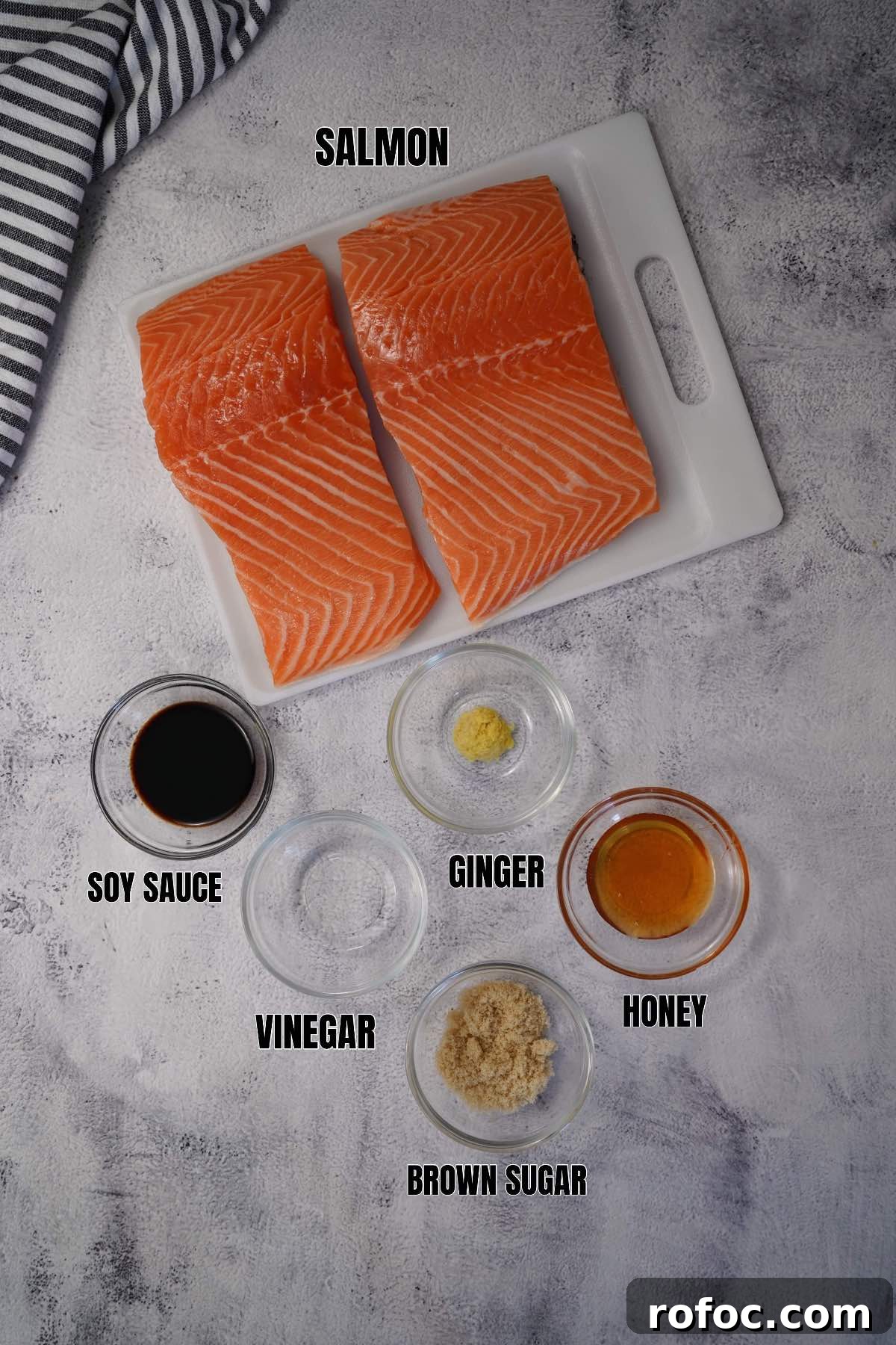 Smoked Salmon Ingredients