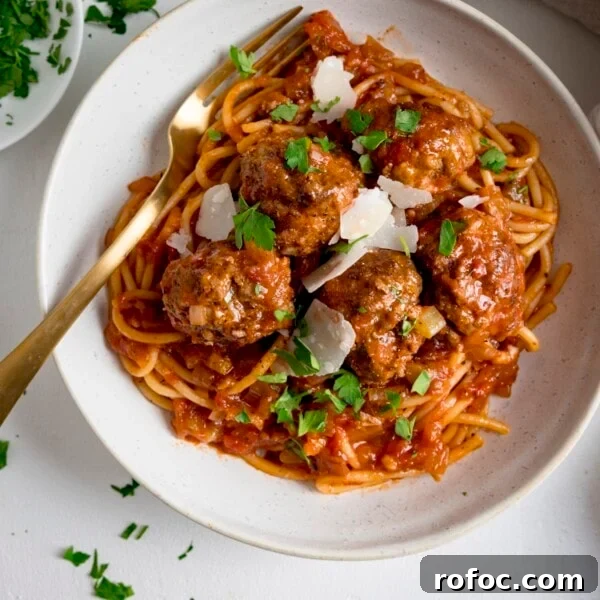 One-Pot Chicken Rigatoni Alfredo Recipe for Creamy Weeknight Meals 10 Spaghetti and meatballs in tomato sauce