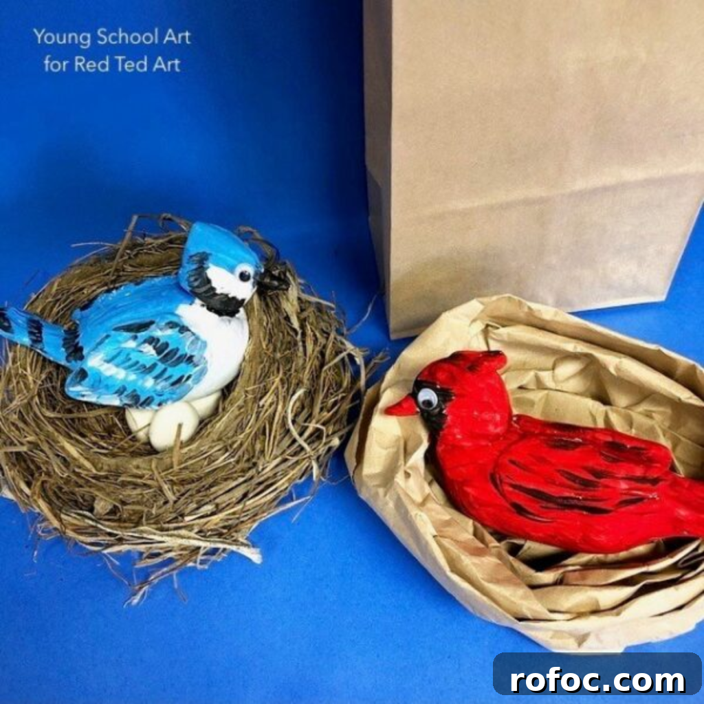 26 Creative Air-Dry Clay Projects for All Skill Levels 23 CLAY BIRDS FOR KIDS
