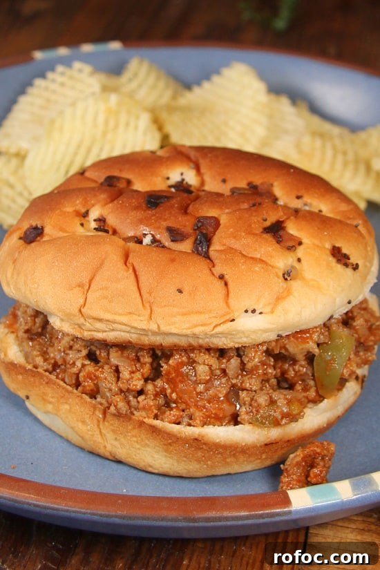 The Best Sloppy Joes are made on the stove in one pot; less clean up. The Best Sloppy Joes