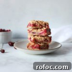 Cranberry Hazelnut Crumble Bars With Maple Glaze 4 cranberry hazelnut crumb bars