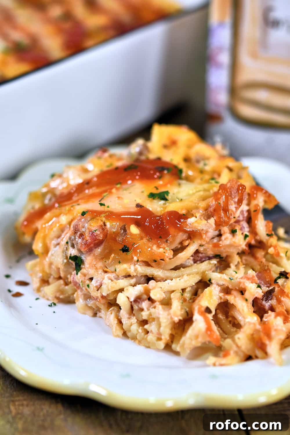 24Bite: Ground Beef Baked Spaghetti Casserole Recipe by Christian Guzman