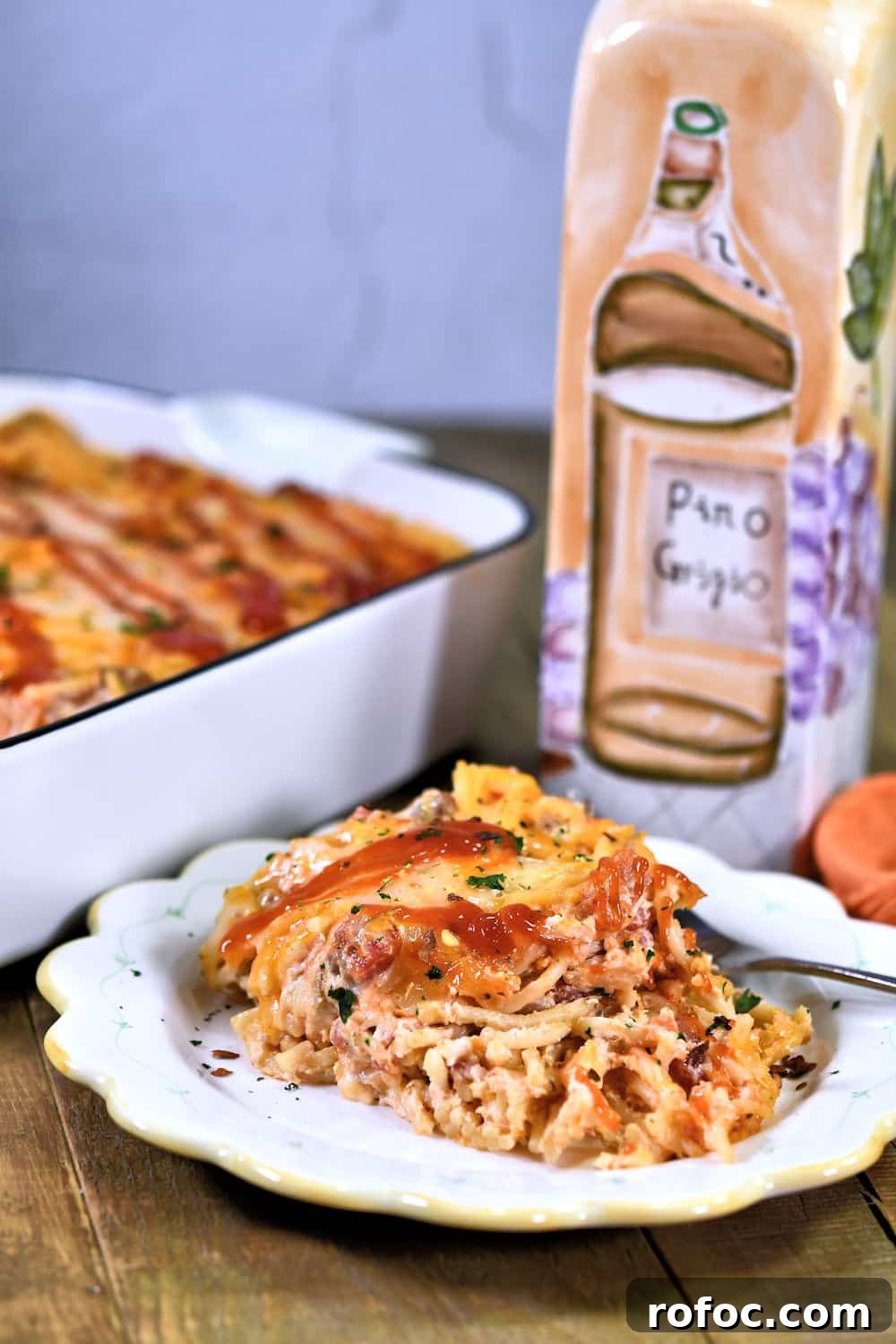 24Bite: Ground Beef Baked Spaghetti Casserole Recipe by Christian Guzman