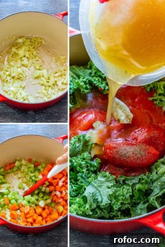 Classic Italian Minestrone Soup Recipe – Hearty Vegetable Stew 6 Steps how to make minestrone soup 1