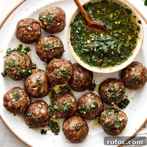 Lamb meatballs recipe.
