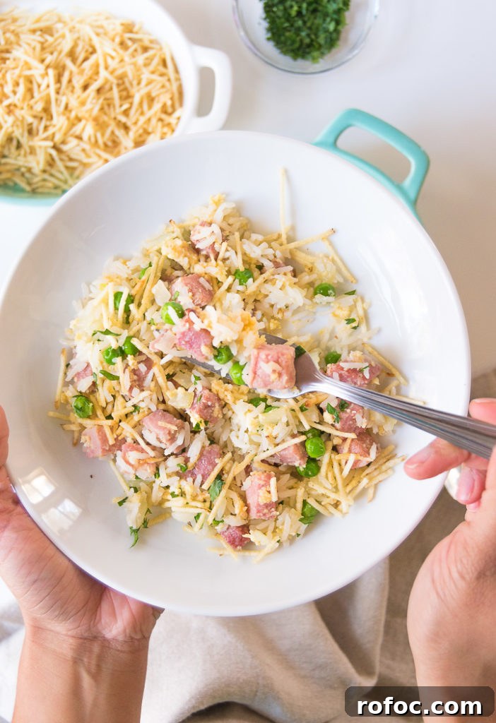Brazilian-Style Fried Rice with Ham and Egg Recipe 6 img 9944 5