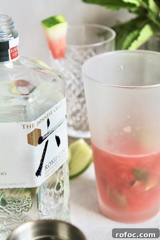 Watermelon Gin Cocktails for Summer Parties 5 easy summer cocktail with watermelon and gin