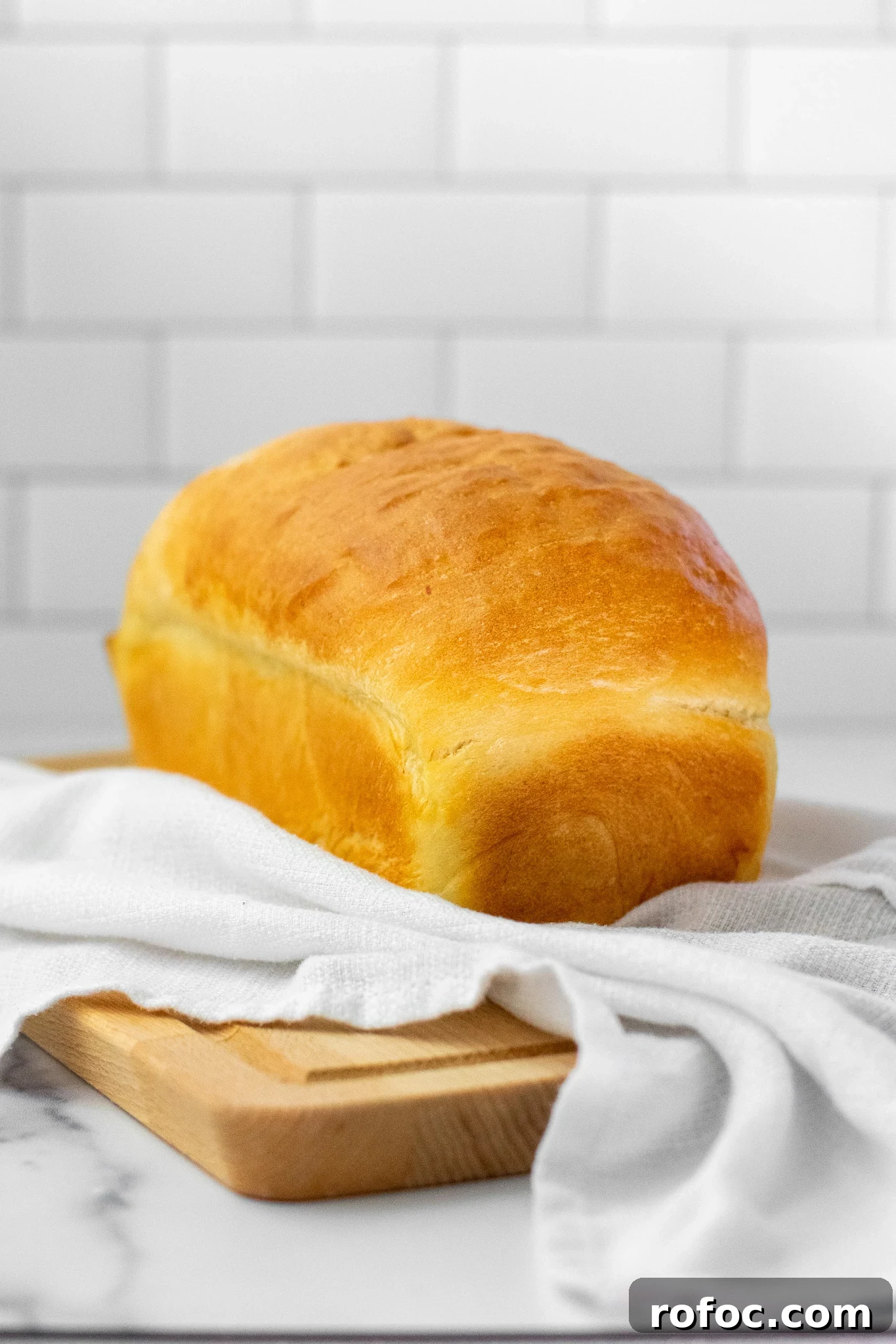 A loaf of potato bread.