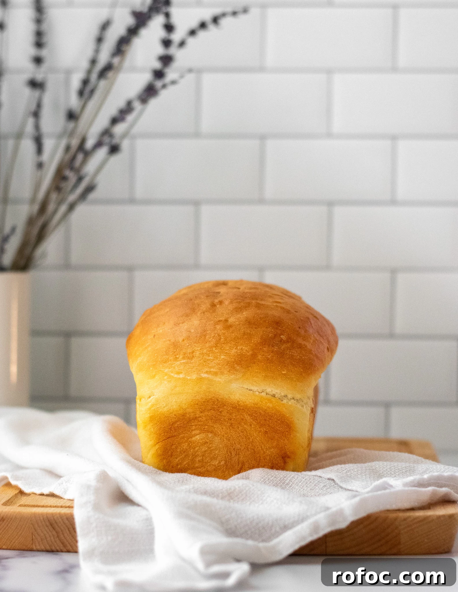 A loaf of potato bread.