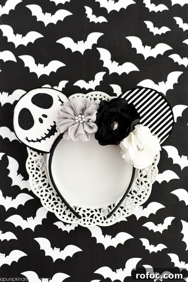 DIY Halloween Treat Bags Kids Will Love 11 Jack Skellington Disney ears