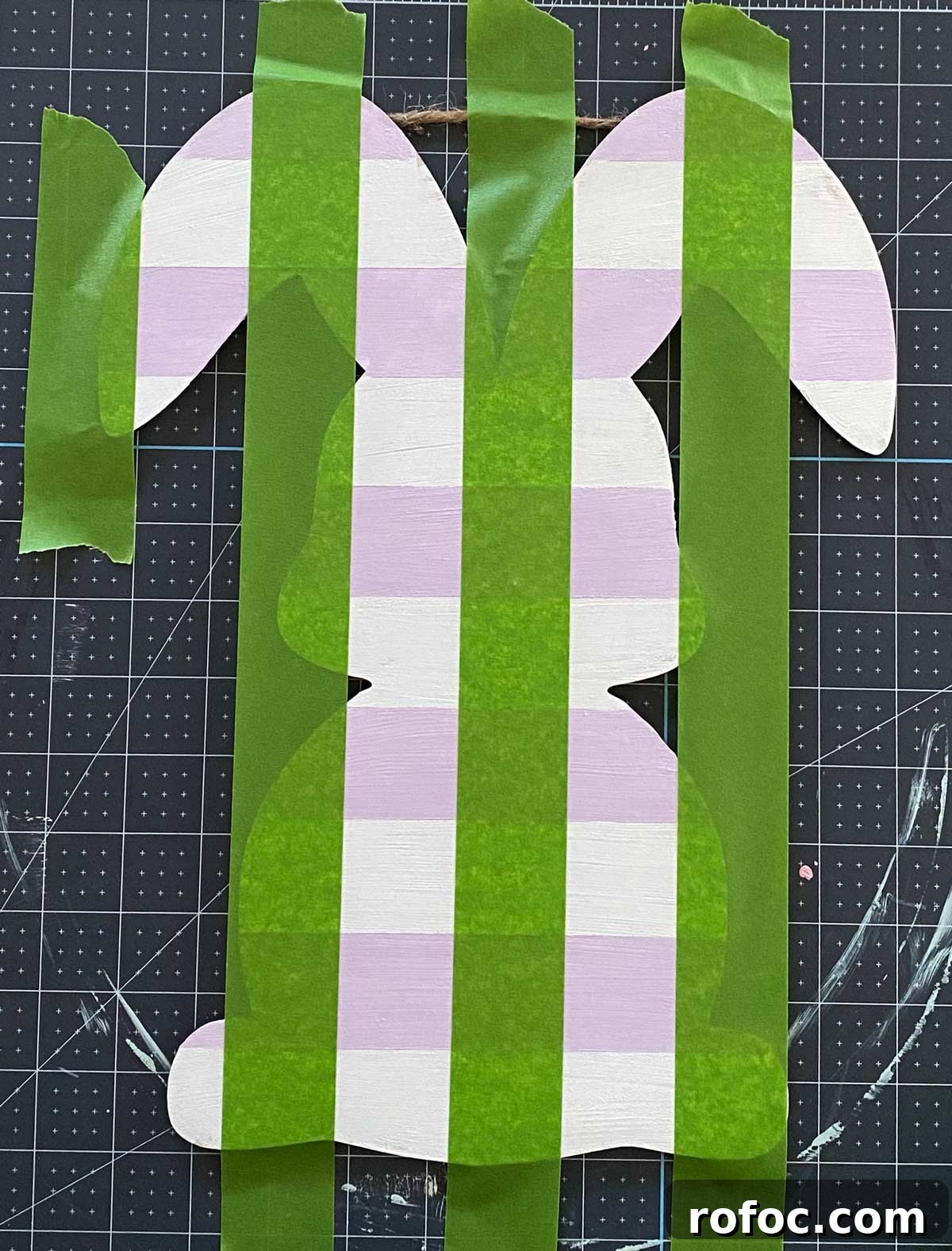 Buffalo Check Plaid Bunny