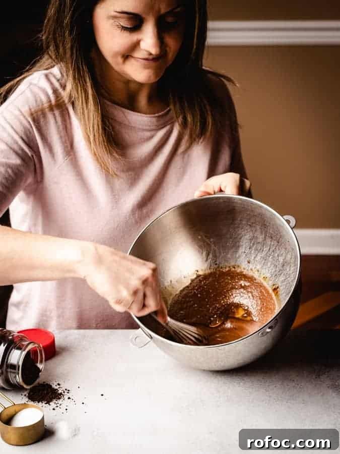 whipping dalgona coffee by hand