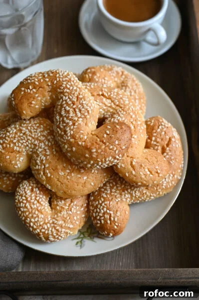These easy Greek koulourakia cookies are made with 5 simple ingredients that you probably have on hand!