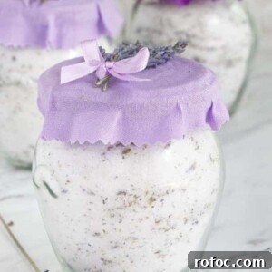lavender infused sugar packaged for a gift