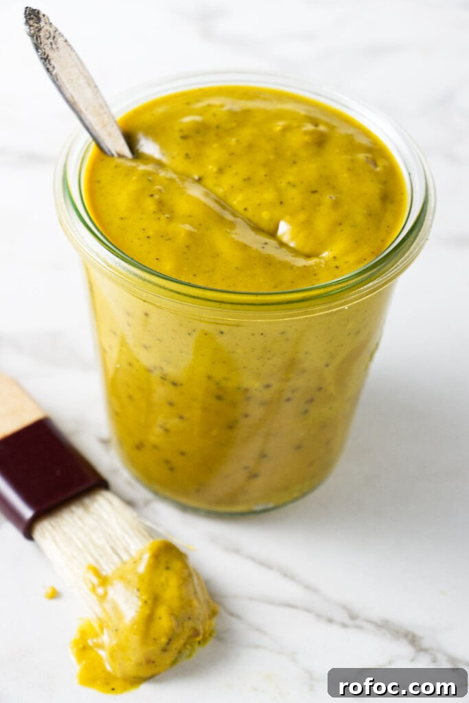Carolina gold bbq sauce in a jar.